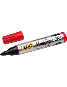 ROTULADOR MARCADOR BIC MARKING 2000 ECO - COLOR ROJO - PUNTA 4.9MM