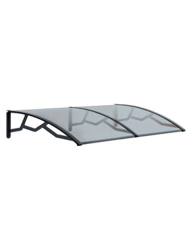 MARQUESINA DOBLE PE100145T POLICARBONATO TRANSPARENTE 965X1435X282 ARTPLAST