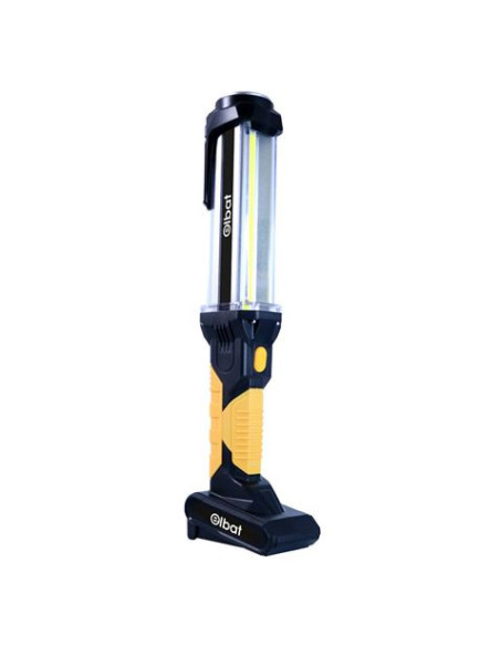 LINTERNA LED RECARGABLE | GANCHO E IMÁN | COB + LED 10W 800LM ELBAT