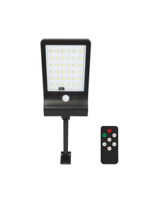 FAROLA LED SOLAR 3000K/4000K/6500K 350LM + SENSOR + MANDO ELBAT