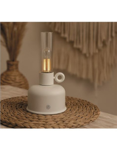 LAMPARA DE ACEITE LED VINTAGE BEIGE FOREVER 2