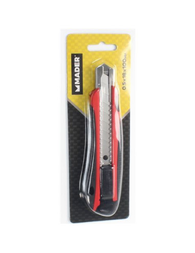 CUTTER 18mm. 3 CUCHILLAS MADER