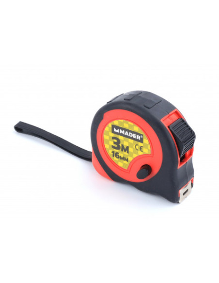 FLEXOMETRO, 3 Mtrs.X 16 mm. MADER