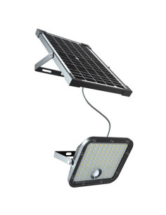 FOCO LED SOLAR 30W 4800LM CON SENSOR + MANDO ELBAT 2