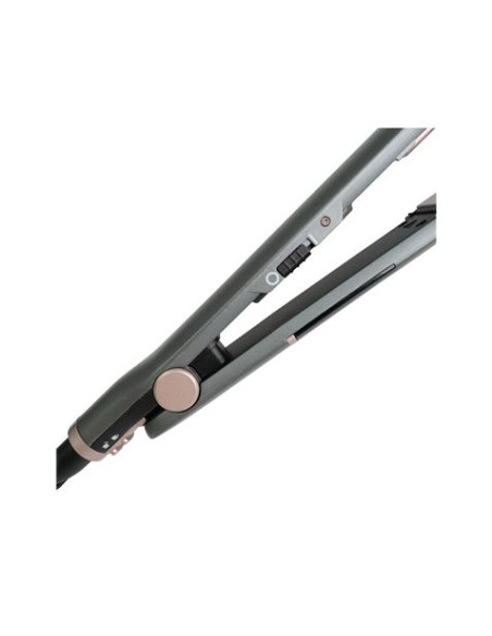 PLANCHA DE PELO CON PLACAS CERÁMICAS FLOTANTES Y FUNDA TÉRMICA JOCCA