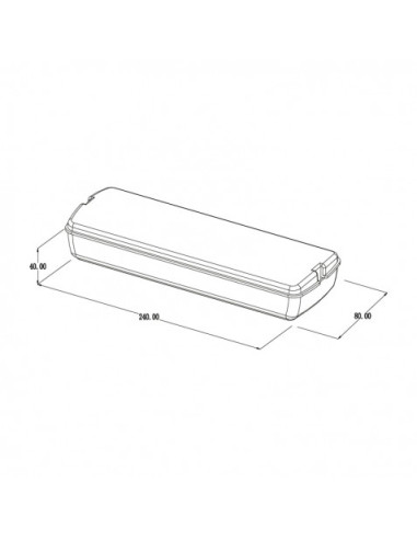 LUZ DE EMERGENCIA 300 LUMENES 6000K ELBAT