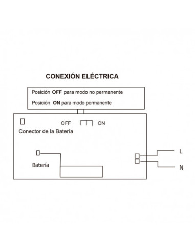 LUZ DE EMERGENCIA 300 LUMENES 6000K ELBAT