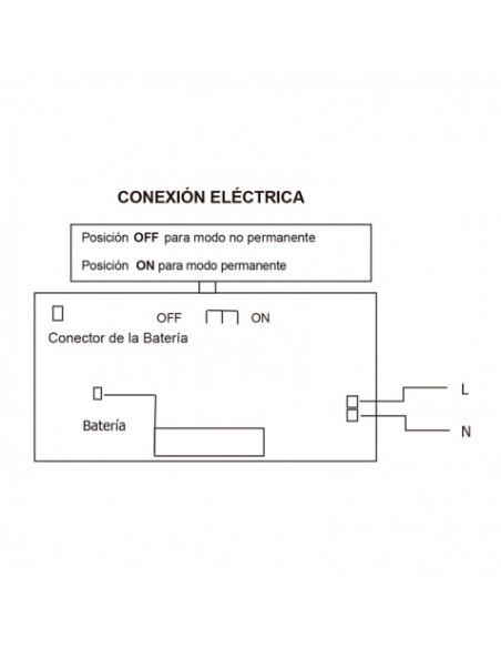 LUZ DE EMERGENCIA 300 LUMENES 6000K ELBAT