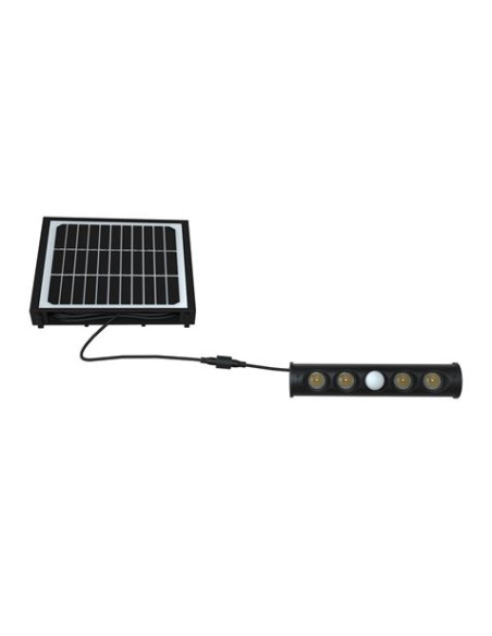 FOCO SOLAR MULTIFUNCIÓN 8W 950LM CON SENSOR ELBAT