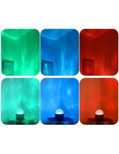 LAMPARA / PROYECTOR LED NEBULOSA RGB OZ17 XO
