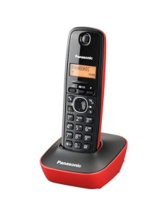 TELÉFONO INALÁMBRICO DECT PANASONIC KX-TG1611 ROJO 2