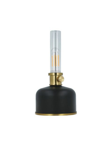 LAMPARA LED RETRO ESTILO LAMPARA DE GAS NEGRO FOREVER