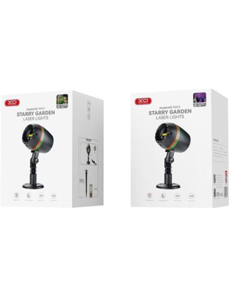 PROYECTOR LASER DE LUCES DE EFECTO CON MANDO A DISTANCIA YH11 XO