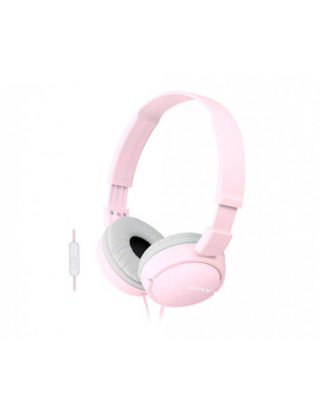 AURICULAR DIADEMA CON MICRÓFONO MP3 ROSA SONY
