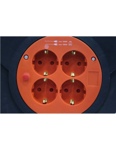 ENROLLADOR DE CABLE 25 METROS CABLE 3X1.5MM SUPER POWER 2