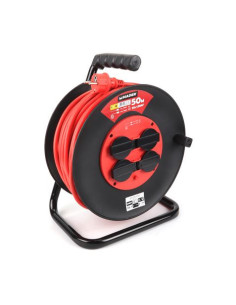 ENROLLADOR DE CABLE 50 METROS CABLE 3X1.5MM MADER