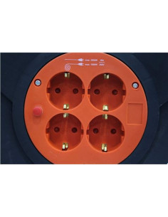 ENROLLADOR DE CABLE 50 METROS CABLE 3X1.5MM SUPER POWER 2