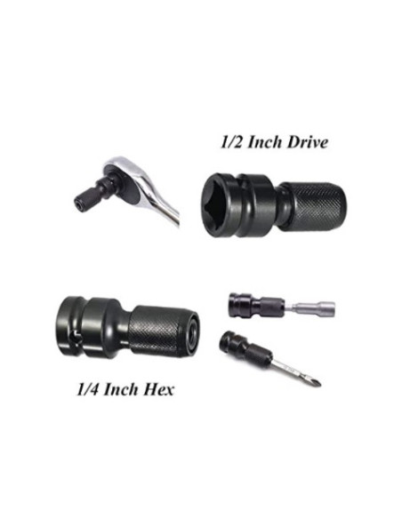 ADAPTADOR PARA LLAVES DE VASO DE IMPACTO DE 1/2\" A 1/4\" BLIM