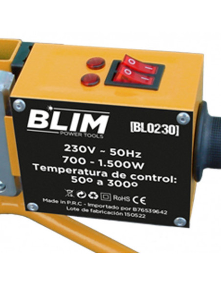 MAQUINA SOLDAR TUBERIA PPR 700 - 1.500W BLIM