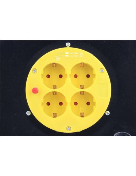 ENROLLADOR DE CABLE METALICO 30M 3X2.5MM