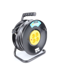 ENROLLADOR DE CABLE METALICO 50M 3X2.5MM