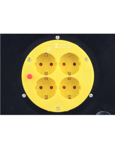 ENROLLADOR DE CABLE METALICO 50M 3X2.5MM 2