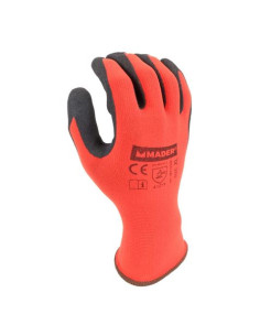 GUANTES DE PROTECCION NYLON + SPANDEX + NITRILO XL MADER 2