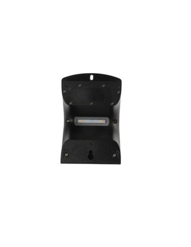 APLIQUE LED SOLAR 1.5W 220LM DOBLE ILUMINACIÓN NEGRO ELBAT