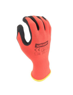 GUANTES DE PROTECCION NYLON + SPANDEX + NITRILO L MADER 2