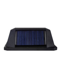 APLIQUE LED SOLAR MODERN 6W 900LM NEGRO ELBAT 2