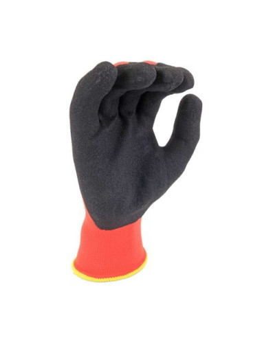 GUANTES DE PROTECCION NYLON + SPANDEX + NITRILO L MADER