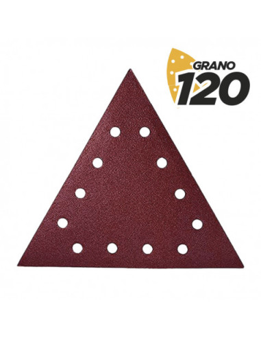 PACK 5 LIJAS TRIANGULO GR120 VELCRO COMPATIBLE BL0223 BLIM
