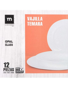 VAJILLA 12 PIEZAS TEMARA 2
