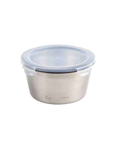 FIAMBRERA ACERO 0.6L REDONDO MICROHORNO STA CLARA