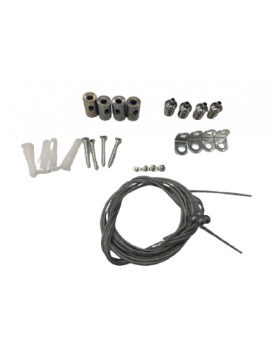 PACK PARA SUJECION EN SUSPENSION PANELES LED ELBAT