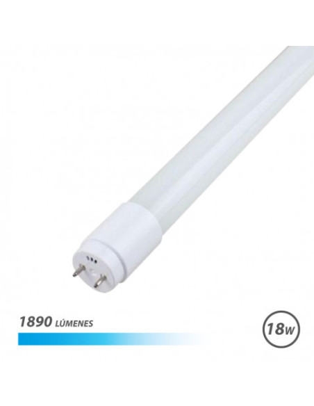 TUBO LED CRISTAL 18W 120CM LUZ FRIA ELBAT