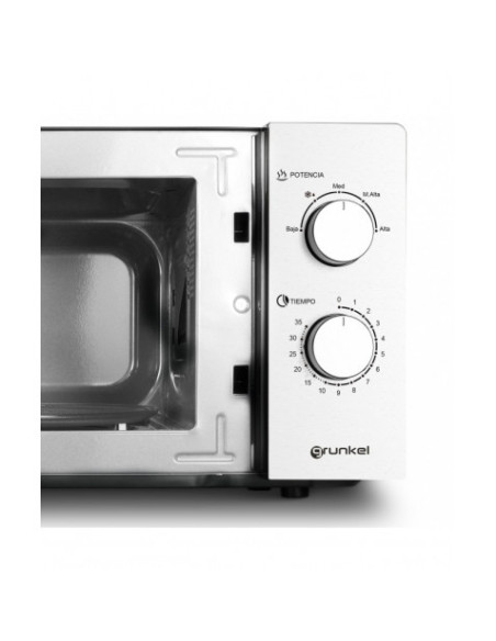 MICROONDAS 20L INOX. 700W GRUNKEL