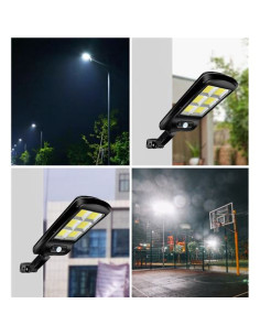 FOCO SOLAR CON SENSOR + MANDO 1000LM ELBAT 2