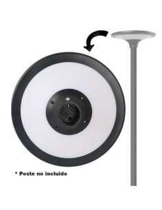 FOCO SOLAR CUÁDRUPLE CON SENSOR 430LM ELBAT