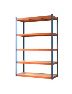 ESTANTERIA METALICA 5 BALDAS 180X120X50CM 250KGS BLIM