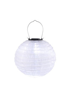 FAROL SOLAR LED REDONDO EXTERIOR BLANCO 3000K