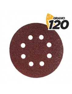PACK 10 LIJAS 125MM GRANO 120 PARA MODELO BL0150 BLIM