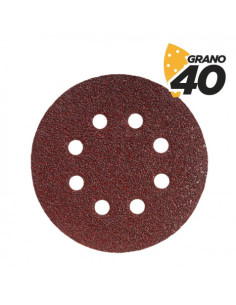 PACK 10 LIJAS 125MM GRANO 40 PARA MODELO BL0150 BLIM