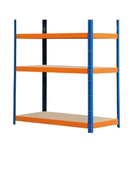 ESTANTERIA METALICA 5 BALDAS 180X100X40CM 175KGS BLIM