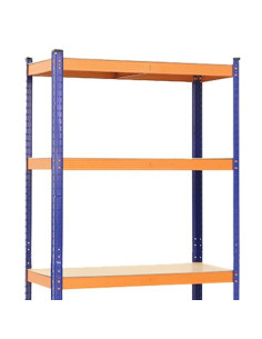 ESTANTERIA METALICA 5 BALDAS 180X80X40CM 100KGS BLIM 2