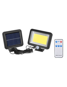 FAROL LED SOLAR 2 EN 1 SERIE PRO 2200LM 6000K/3000K CON SENSOR ELBAT