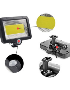 FAROL LED SOLAR 2 EN 1 SERIE PRO 2200LM 6000K/3000K CON SENSOR ELBAT 2