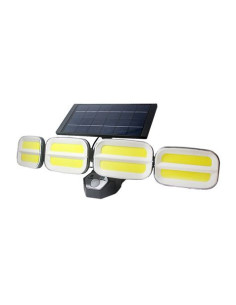 FAROL SOLAR LED REDONDO EXTERIOR BLANCO 3000K 2