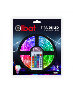 TIRA DE LED 12V 3 METROS RGB ELBAT 2