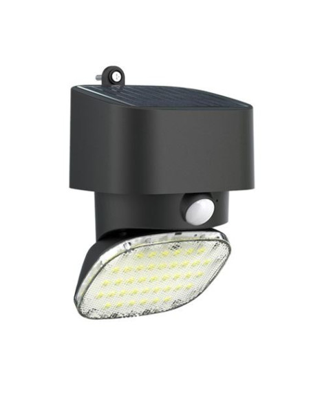 FOCO SOLAR DESIGN SERIE PRO 2000LM NEGRO ELBAT